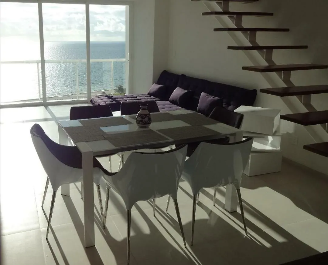 Pent House Amazing View Beachfront Cancun Mexico